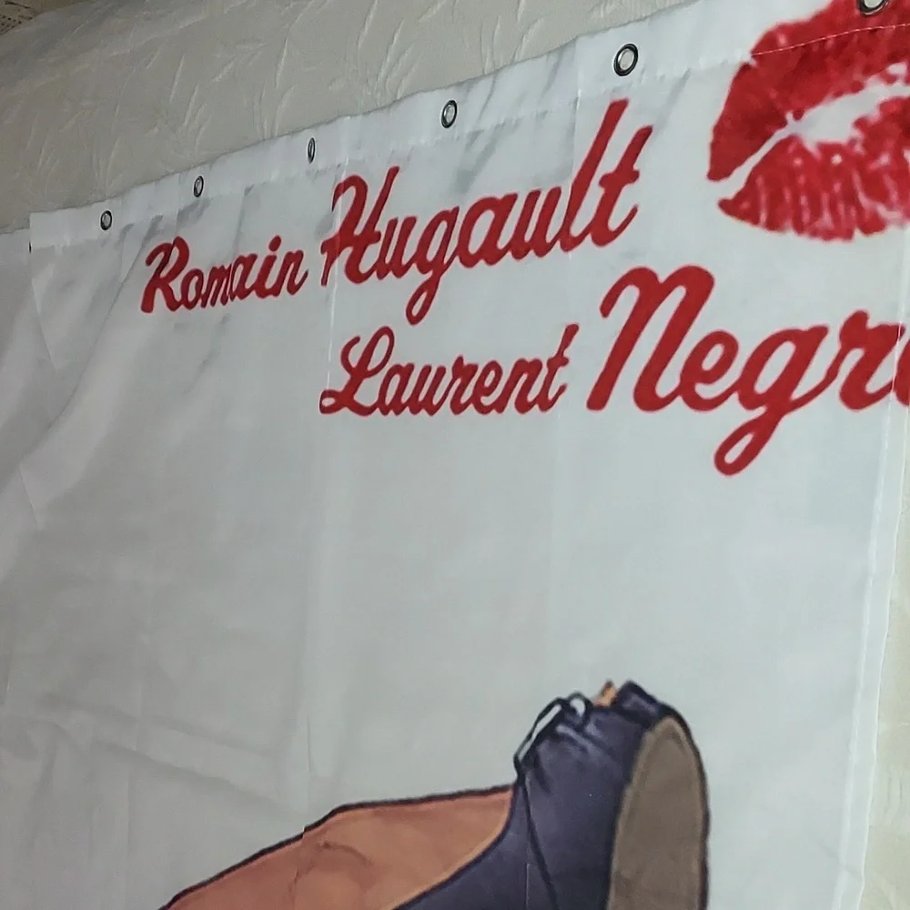 Pin UP Girl Shower Curtian